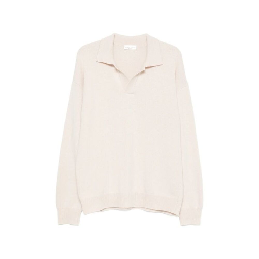 Roberto Collina Neutrals Polo Shirts Men